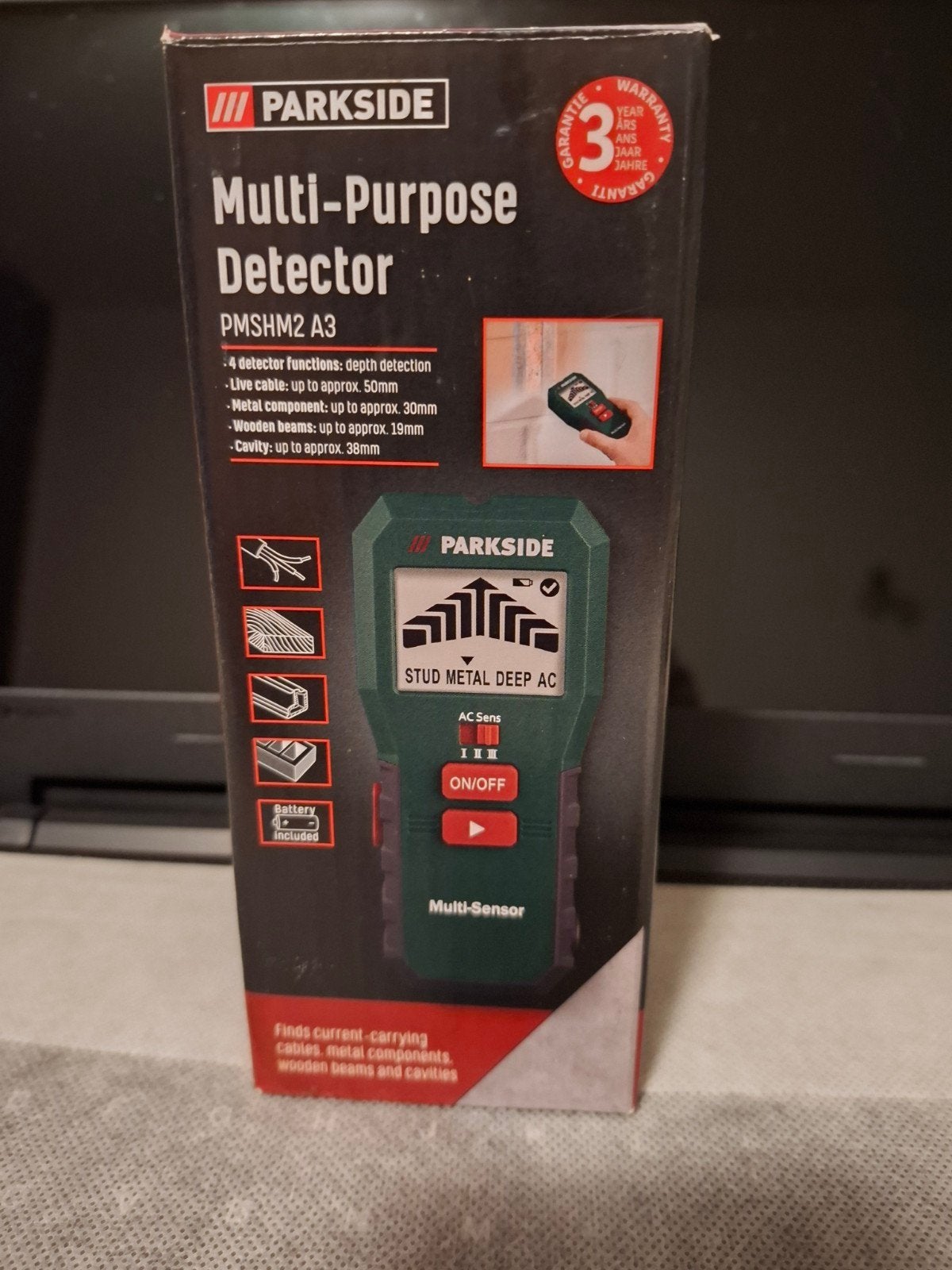 PARKSIDE Multi-Purpose Detector PMSHM2 A3 - Nieuw, Ophalen of Verzenden, Nieuw, Overige typen, Parkside