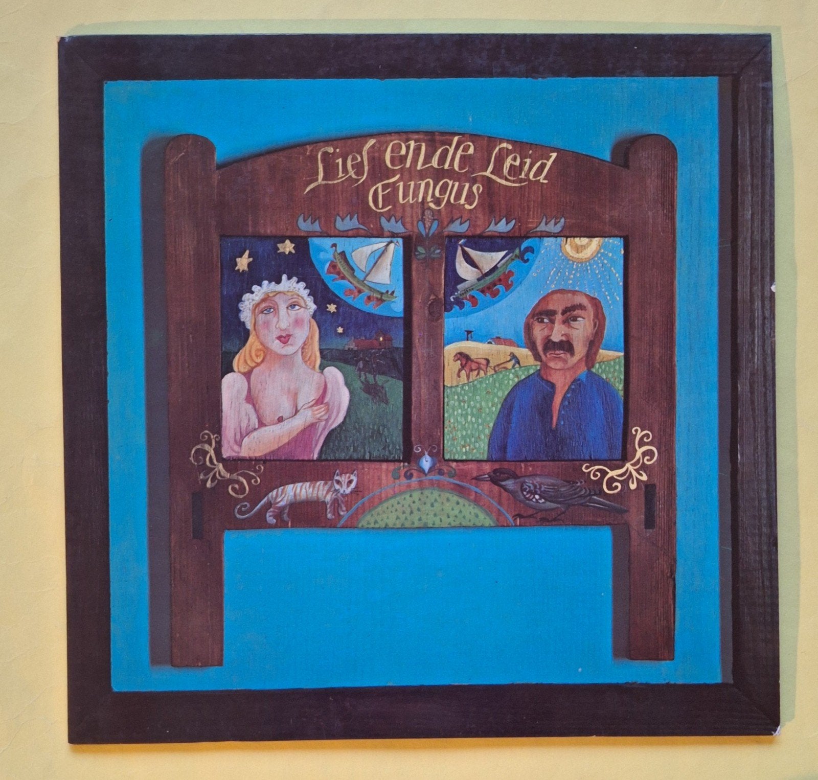 Fungus - Lief en Leed LP (1976) Negram NR 115 Folk Pop, LP, Gebruikt, Ophalen of Verzenden, Folk