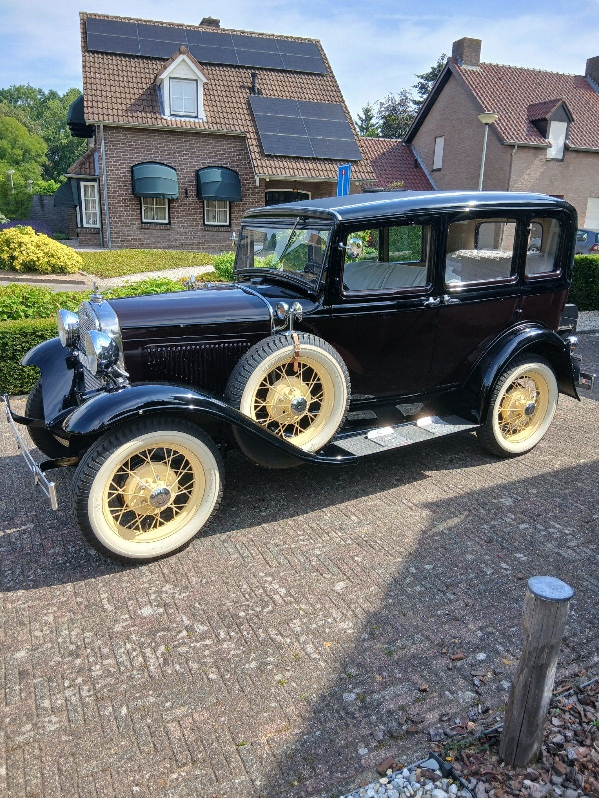 Ford Model A Slant Window 1931 Oldtimer (nieuwe foto's), 1280 kg, Beige, Handgeschakeld, Particulier