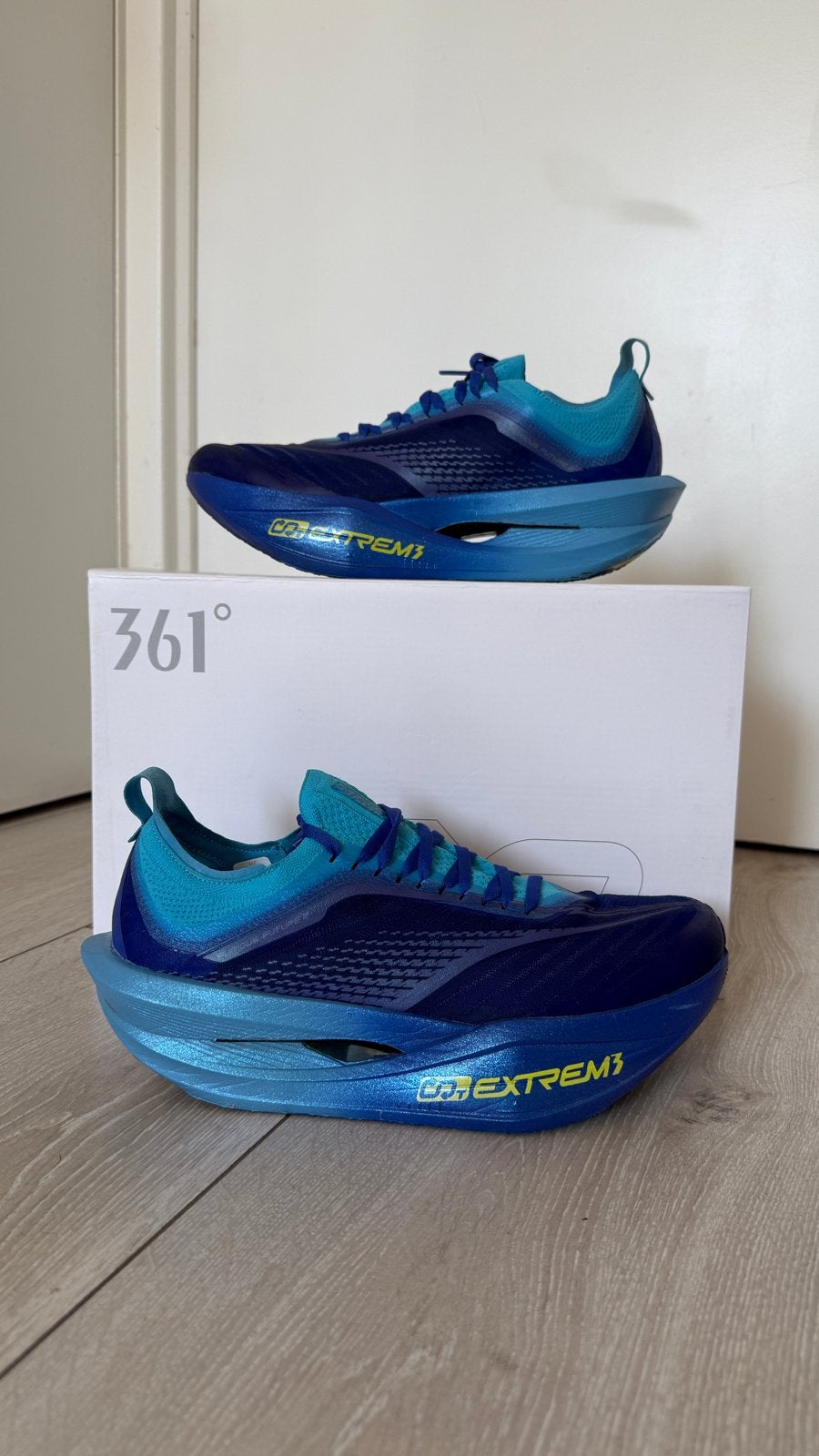 361 Furious Future 2 Carbon Hardloopschoenen - Maat 44, Overige merken, Gebruikt, Hardloopschoenen, Ophalen of Verzenden