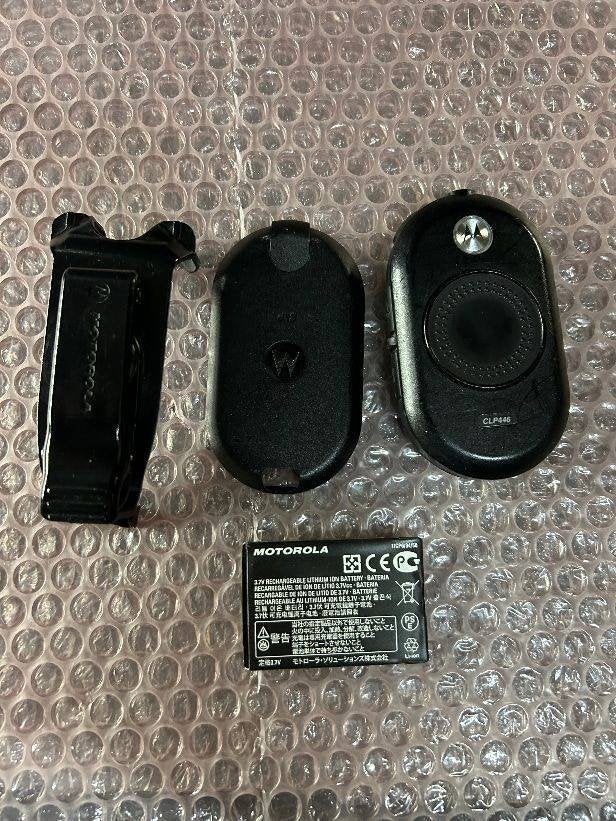 ➡️ Motorola CLP446 met accu en clip CLP 446, Ophalen of Verzenden, Zo goed als nieuw, 1 handset