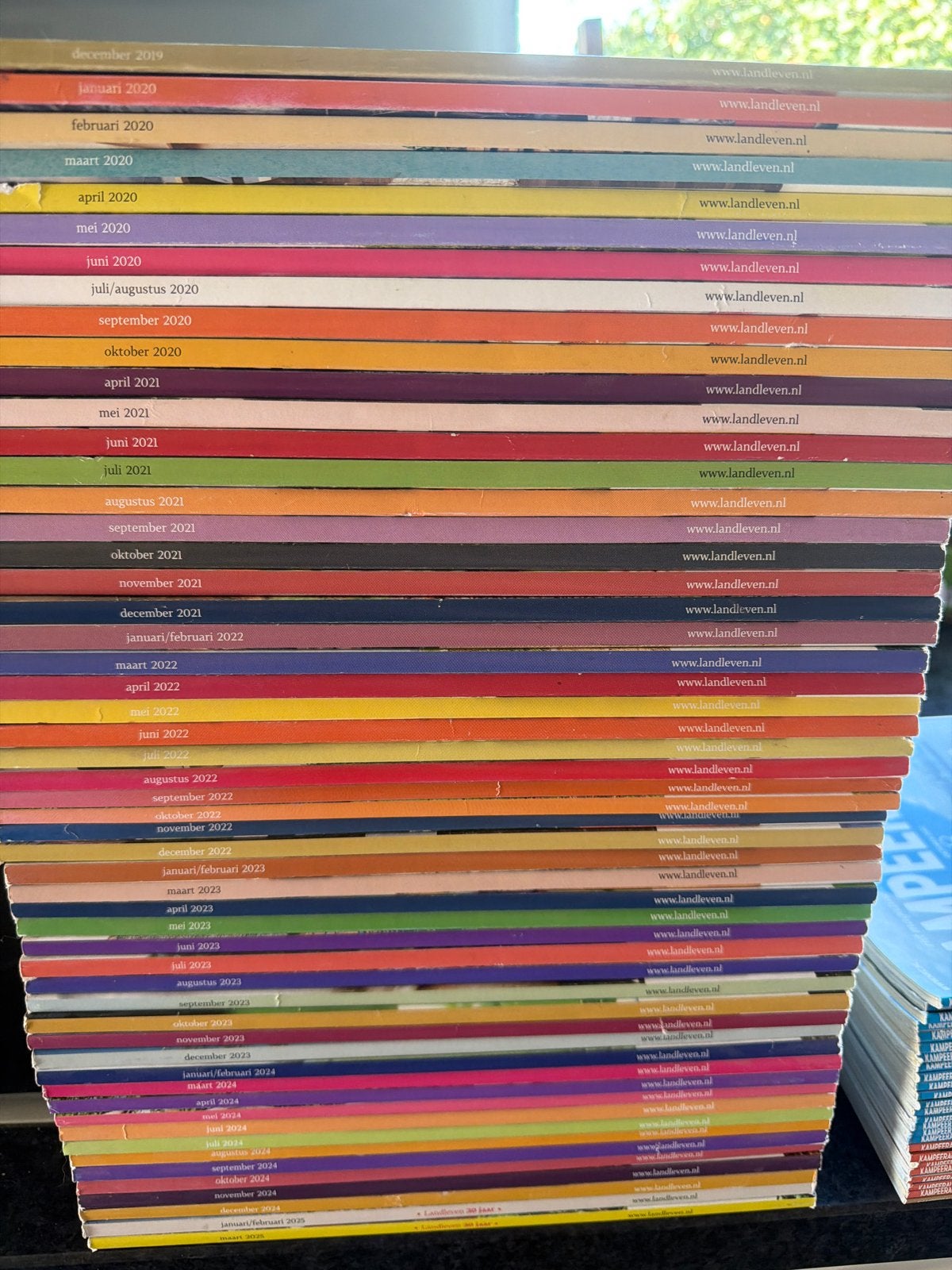 54x Landleven tijdschriften dec 2019 - maart 2025, Ophalen of Verzenden, Gelezen, Overige typen