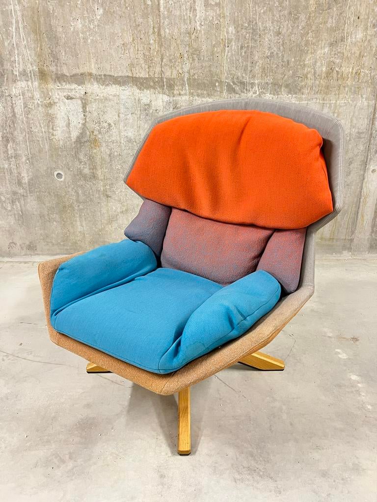 Unieke design fauteuil van Moroso., Ophalen, Zo goed als nieuw, 75 tot 100 cm
