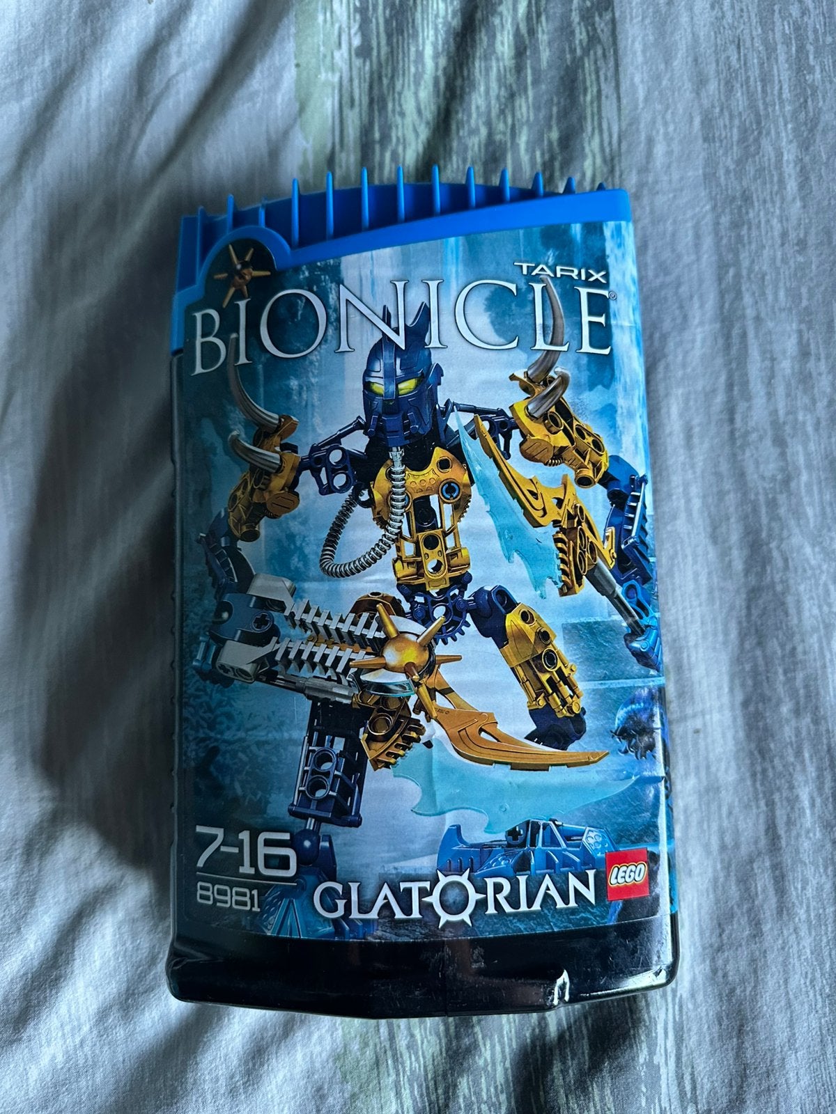 Lego bionicle tarix glatorian 8981, Bionicle, Lego, Nieuw, Ophalen of Verzenden