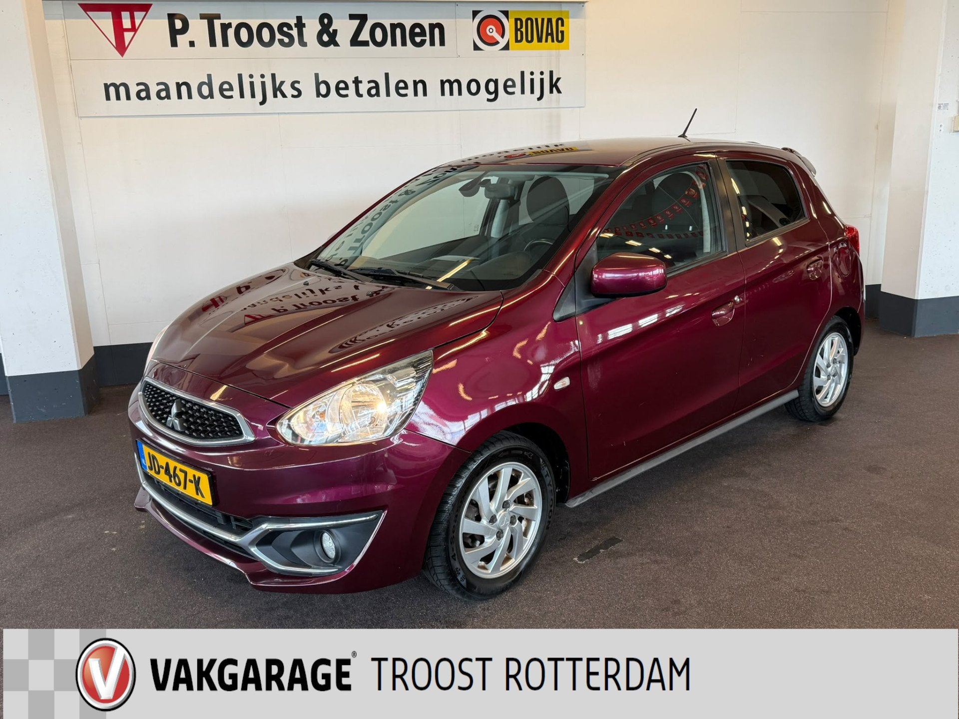 Mitsubishi Space Star 1.0 Intense | Airco | Radio/MP3 | Elek, Voorwielaandrijving, Stof, Gebruikt, Met garantie (alle)