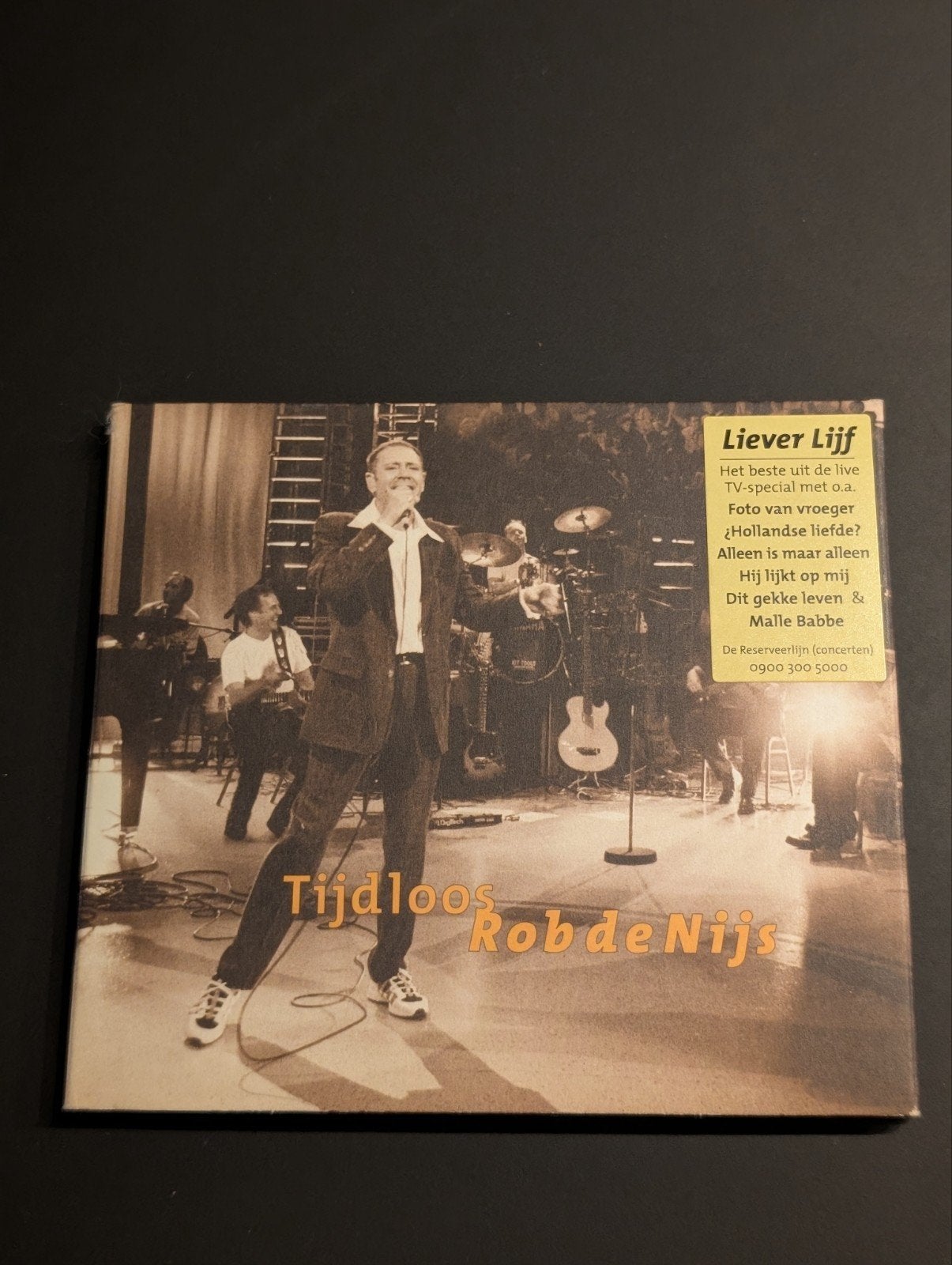 Rob de Nijs - Tijdloos (CD) - Live TV-special, Verzenden, Zo goed als nieuw, Pop, Album