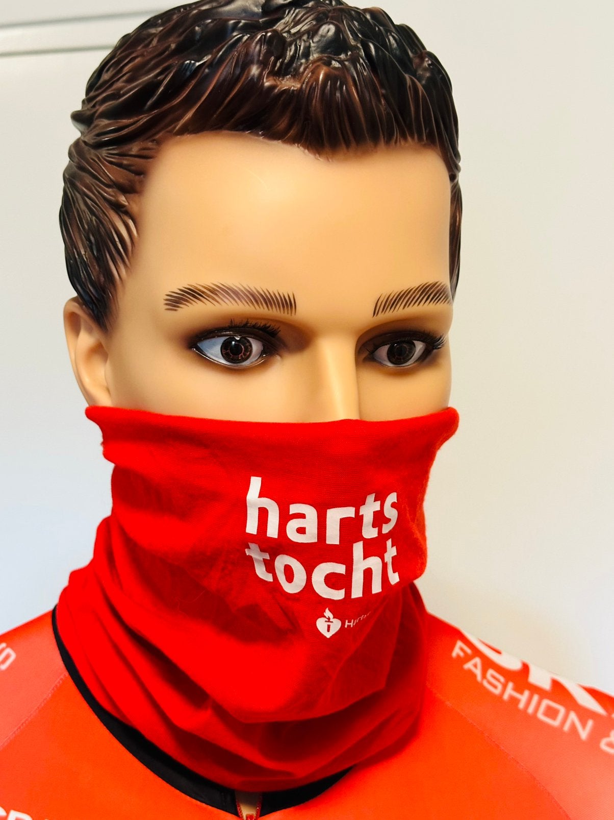 Nekwarmer buf harts tocht van de Hartstichting, Heren, Overige maten, Ophalen of Verzenden, Zo goed als nieuw