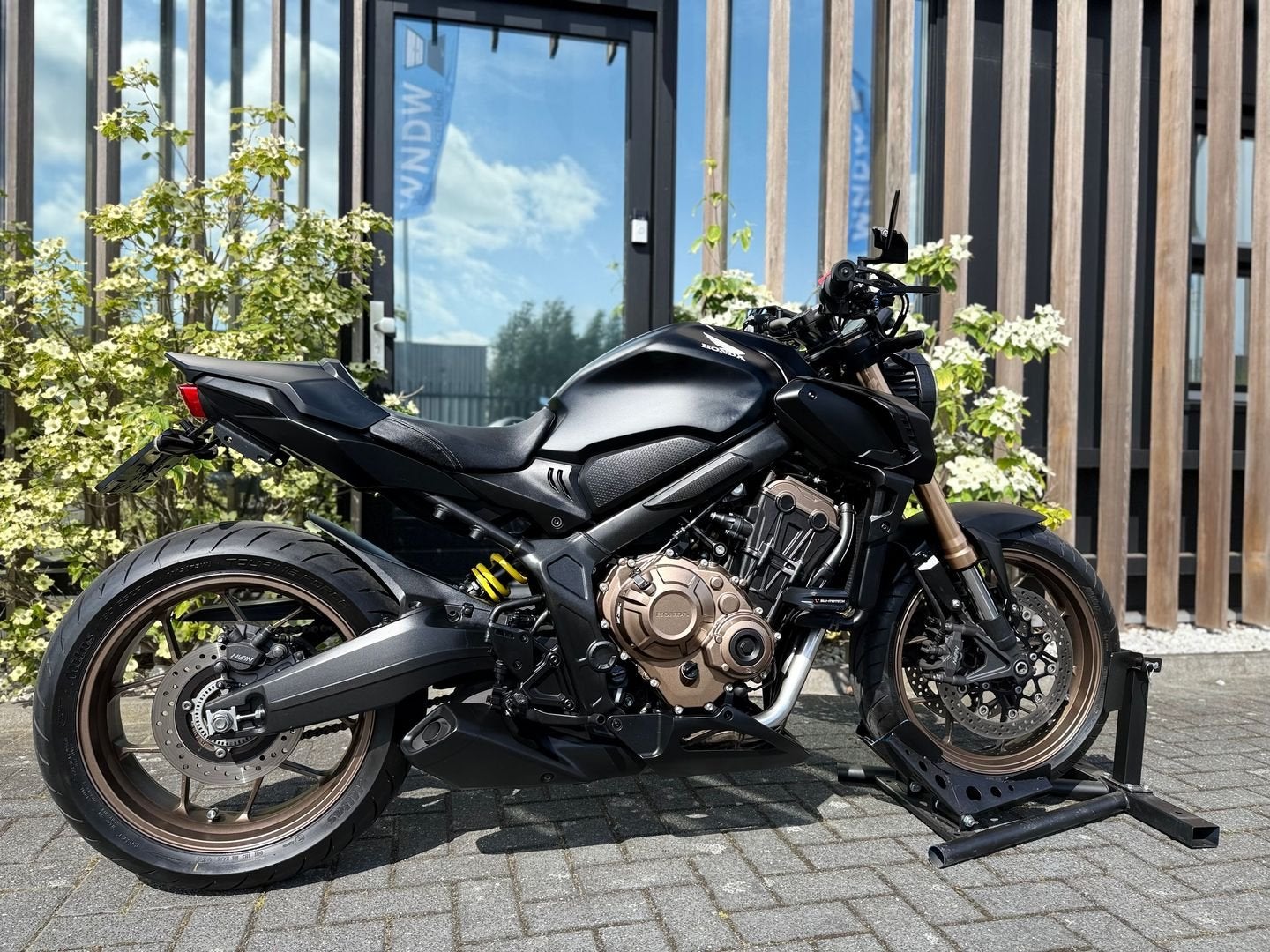 HONDA CB 650 R -2021- Black Edition - Full Option! CB650R, HONDA, 4 cilinders, 649 cc, Bedrijf
