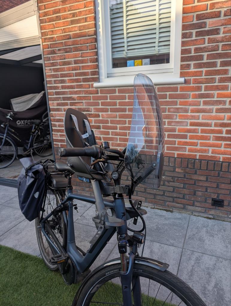 Urban Iki voorzitje met windscherm - Zo goed als nieuw, Ophalen, Urban Iki, Gebruikt, Voetsteuntjes
