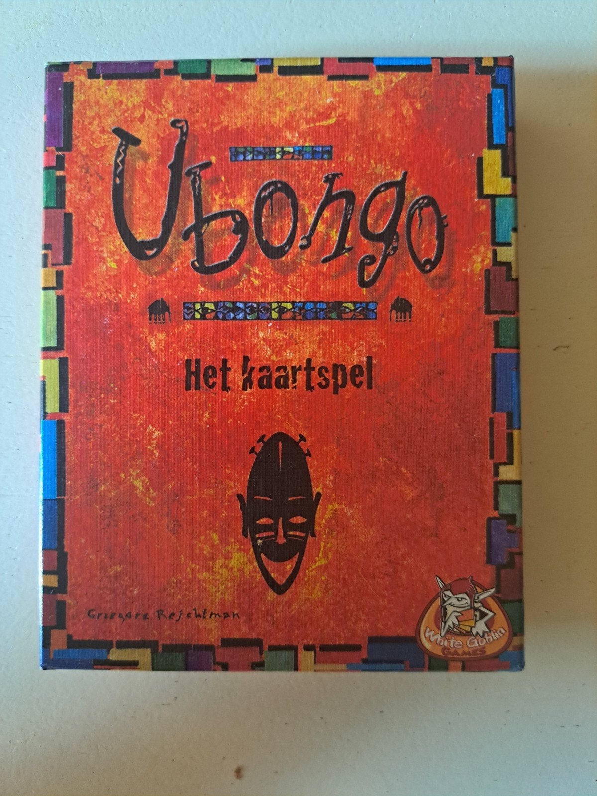 Ubongo - het kaartspel, Een of twee spelers, Ophalen of Verzenden, Zo goed als nieuw, White Goblin Games