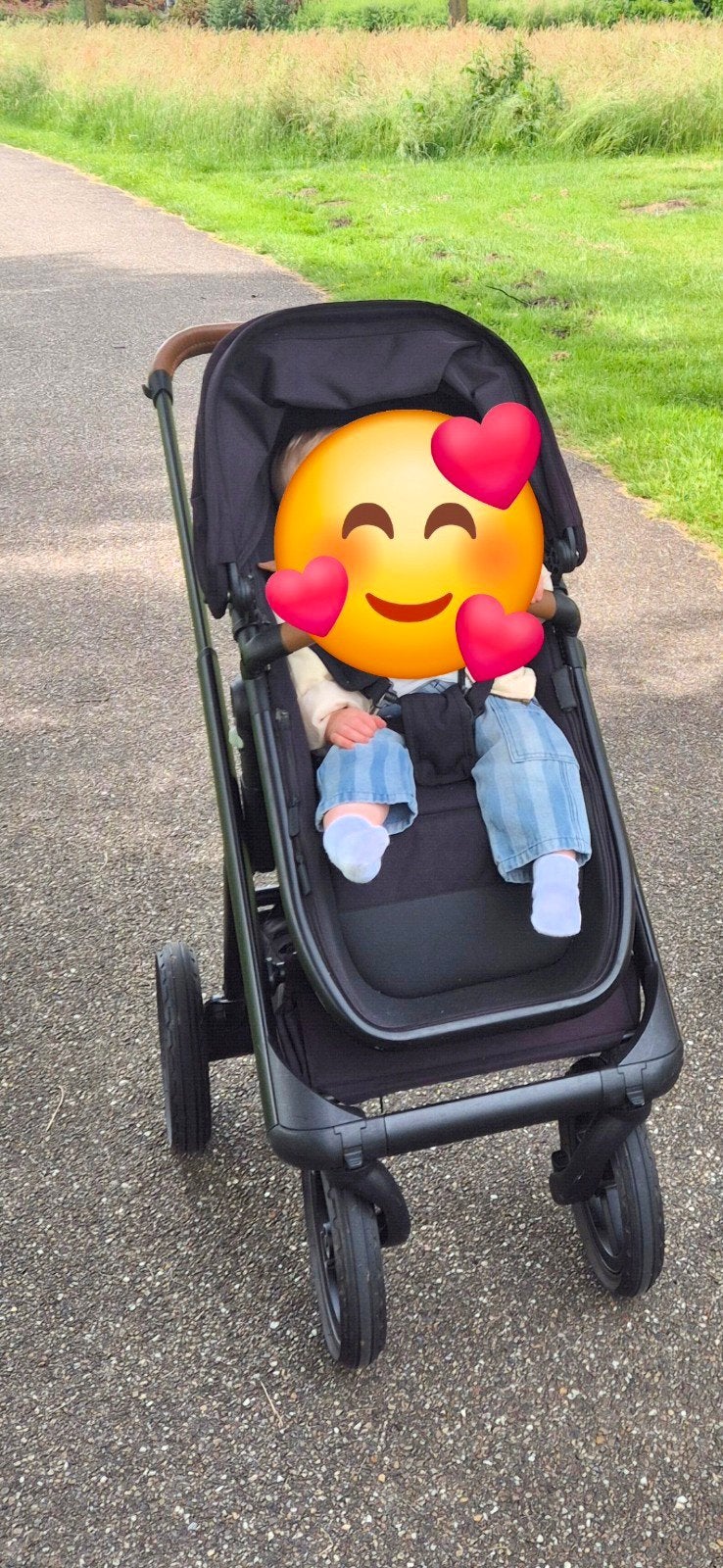 Dubatti kinderwagen / Buggy, Gebruikt, Verstelbare duwstang, Combiwagen, Ophalen