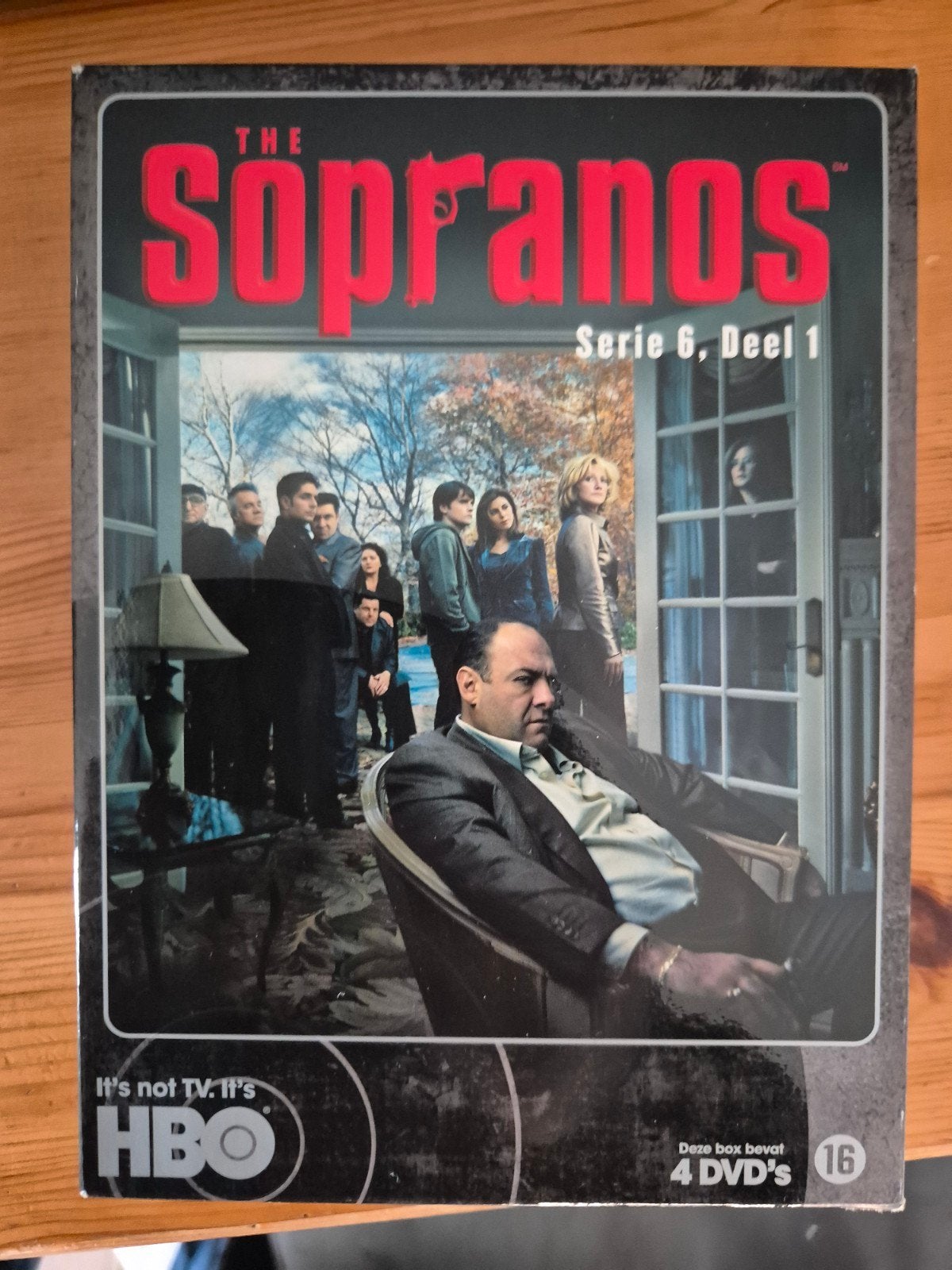 The Sopranos - Serie 6, Deel 1 & 2 (DVD Boxset), Engels, Vanaf 16 jaar, Misdaad, Nederlands