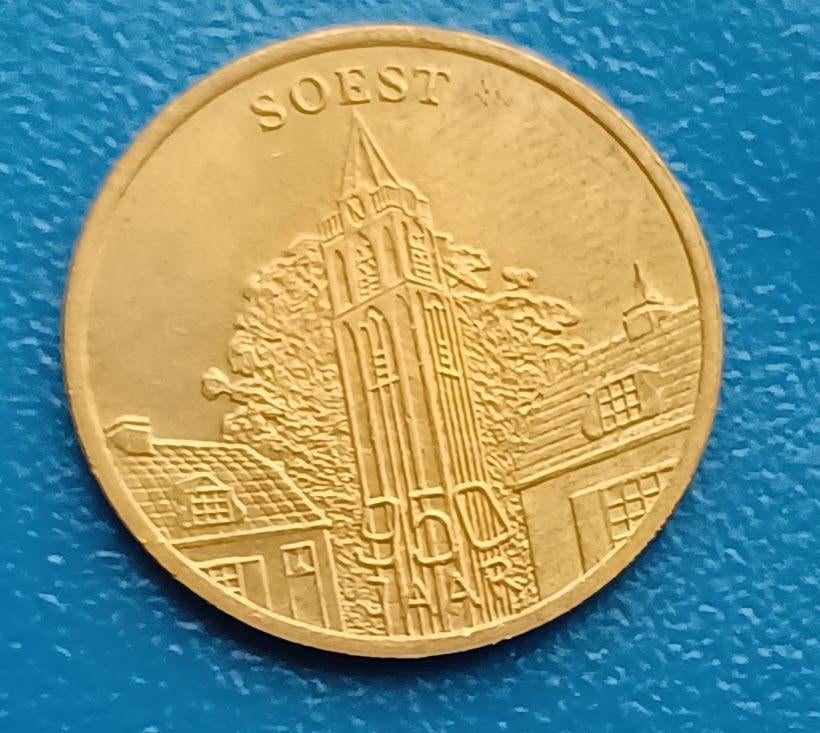 Soest 950 jaar 1 Soester Daalder - 1979, Postzegels en Munten, Penningen en Medailles, Verzenden, Overige materialen, Nederland