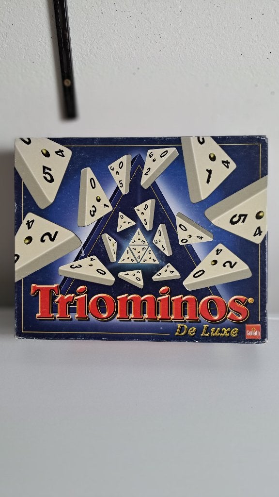 gezelschapsspel Triominos, Drie of vier spelers, Ophalen of Verzenden, Zo goed als nieuw, Goliath