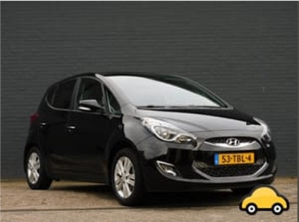 Hyundai iX20 1.6 i-Catcher AUT 2012 Zwart, 1169 kg, 4 cilinders, Zwart, Particulier