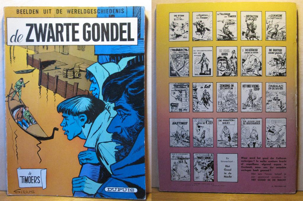 De Timoers 22 - De zwarte gondel (1e druk, SC), Boeken, Stripboeken, Gelezen, Eén stripboek, Ophalen of Verzenden