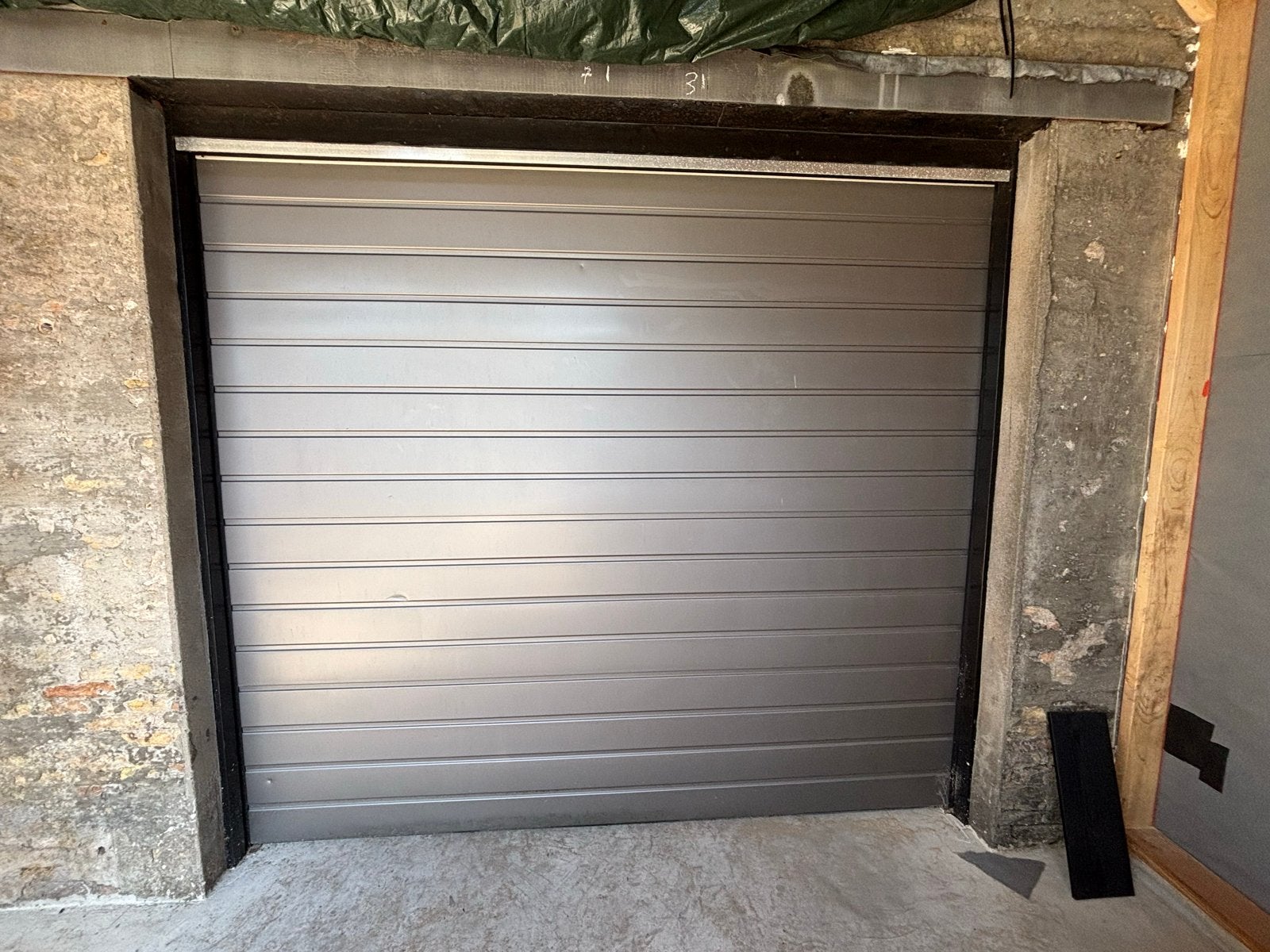 Garagedeur met Marantec Comfort 360 aandrijving, Gebruikt, 120 cm of meer, Garagedeur, Ophalen of Verzenden