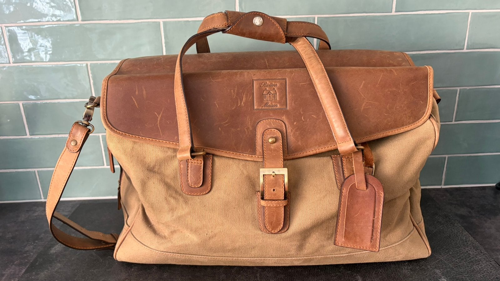 Riviera Maison reistas, 30 cm of meer, Minder dan 40 cm, Minder dan 35 cm, Ophalen of Verzenden