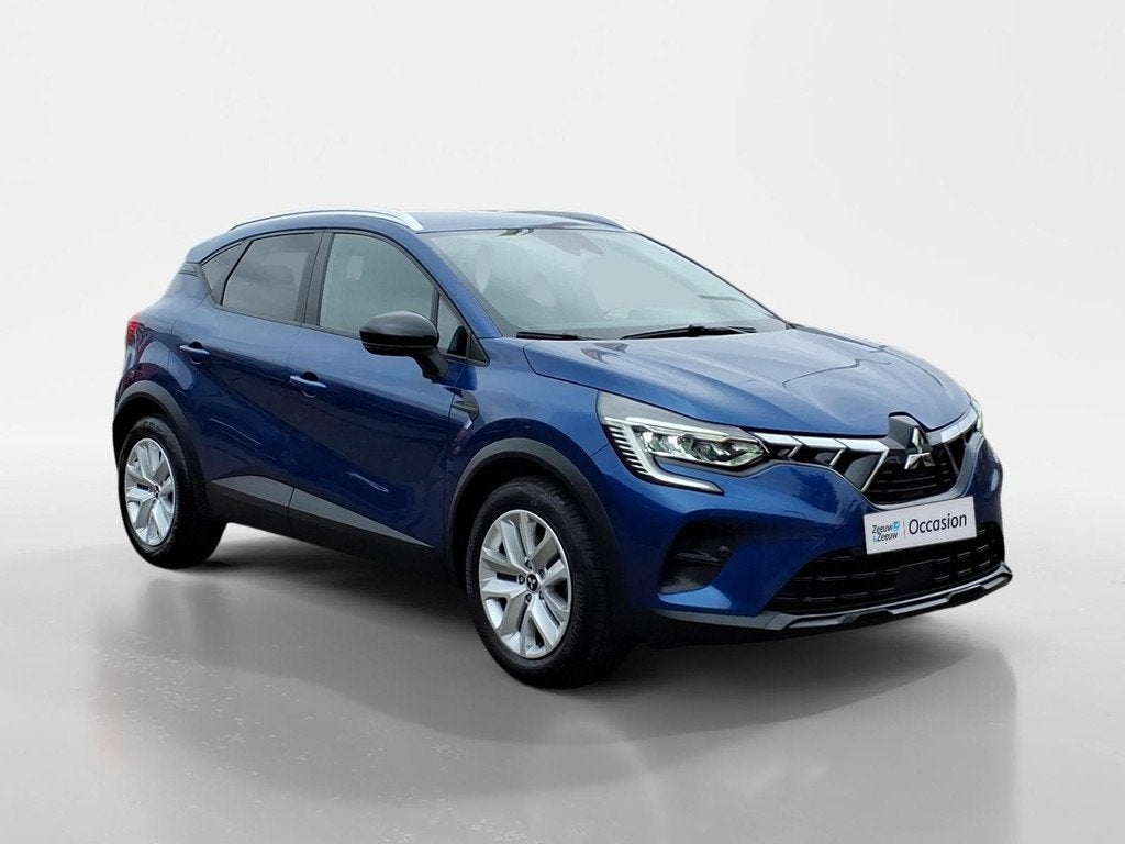 Mitsubishi ASX 1.0 MPI Turbo Intense Airco | Apple carplay/A, Auto's, Mitsubishi, Stof, Gebruikt, 1189 kg, Blauw