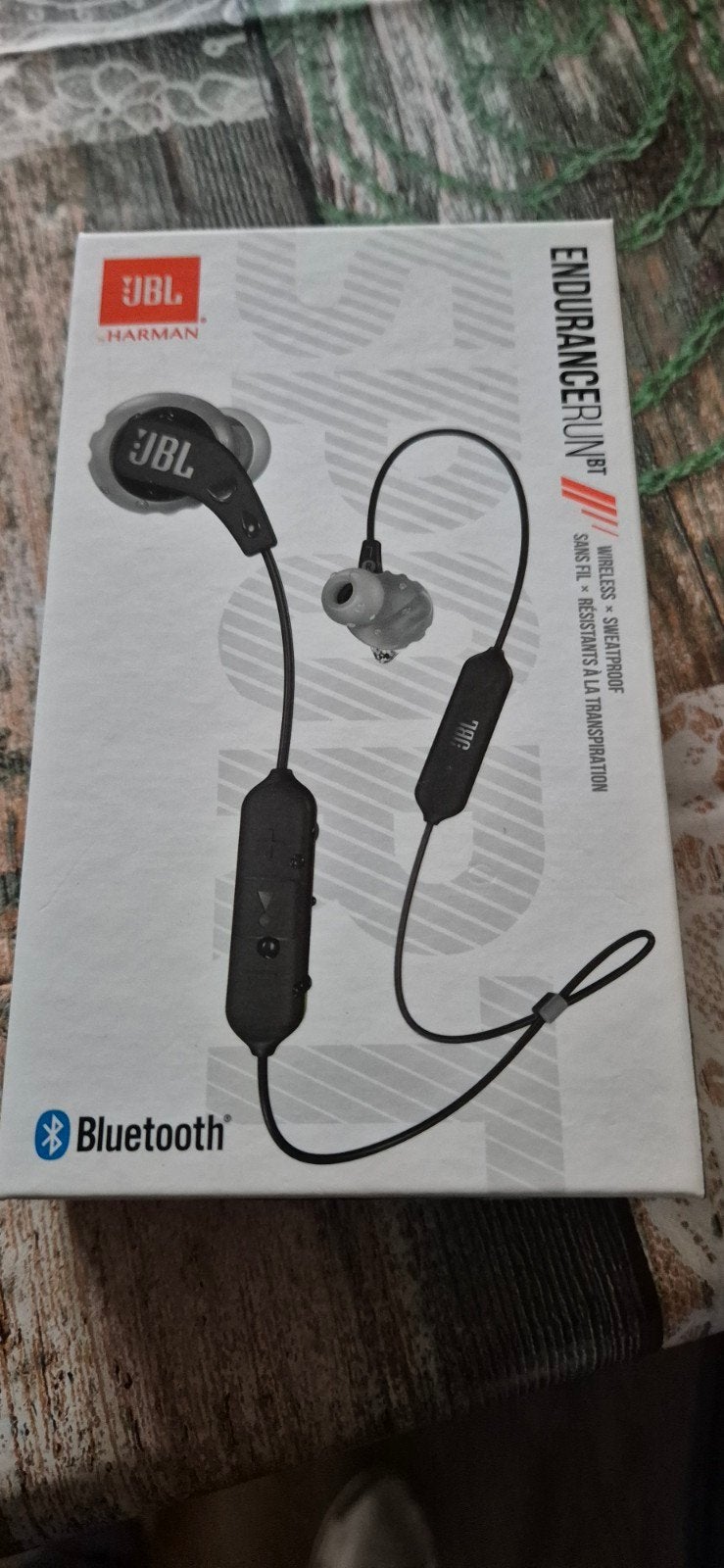 JBL Endurance Run BT Draadloze In-ear Koptelefoon Zwart, Ophalen, In-ear, JBL, Zo goed als nieuw