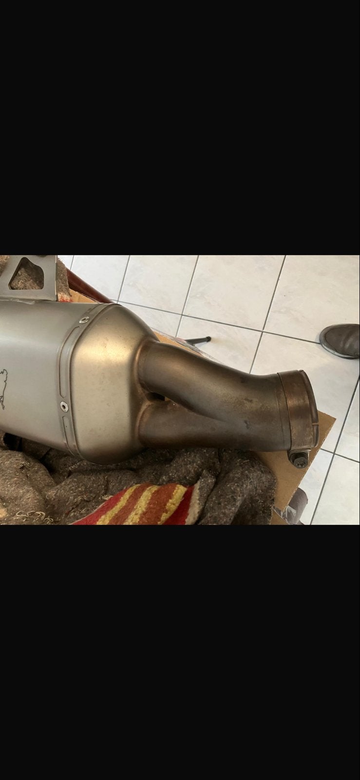 Akrapovic uitlaat BMW R 1200 GS (nieuwstaat), Ophalen of Verzenden, Nieuw