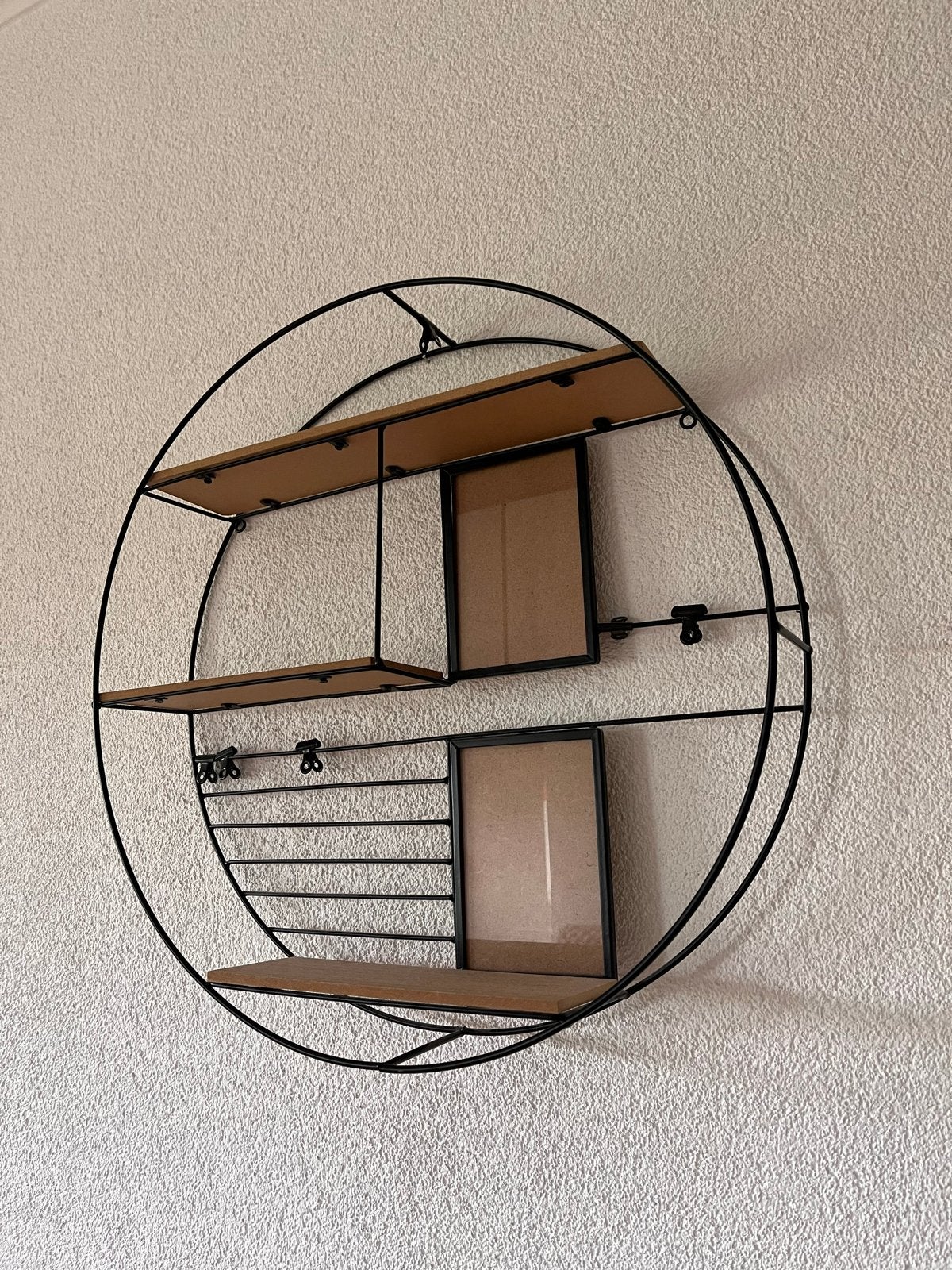 Rond wandrek voor foto's en woonaccessoires, Ophalen of Verzenden, Zo goed als nieuw