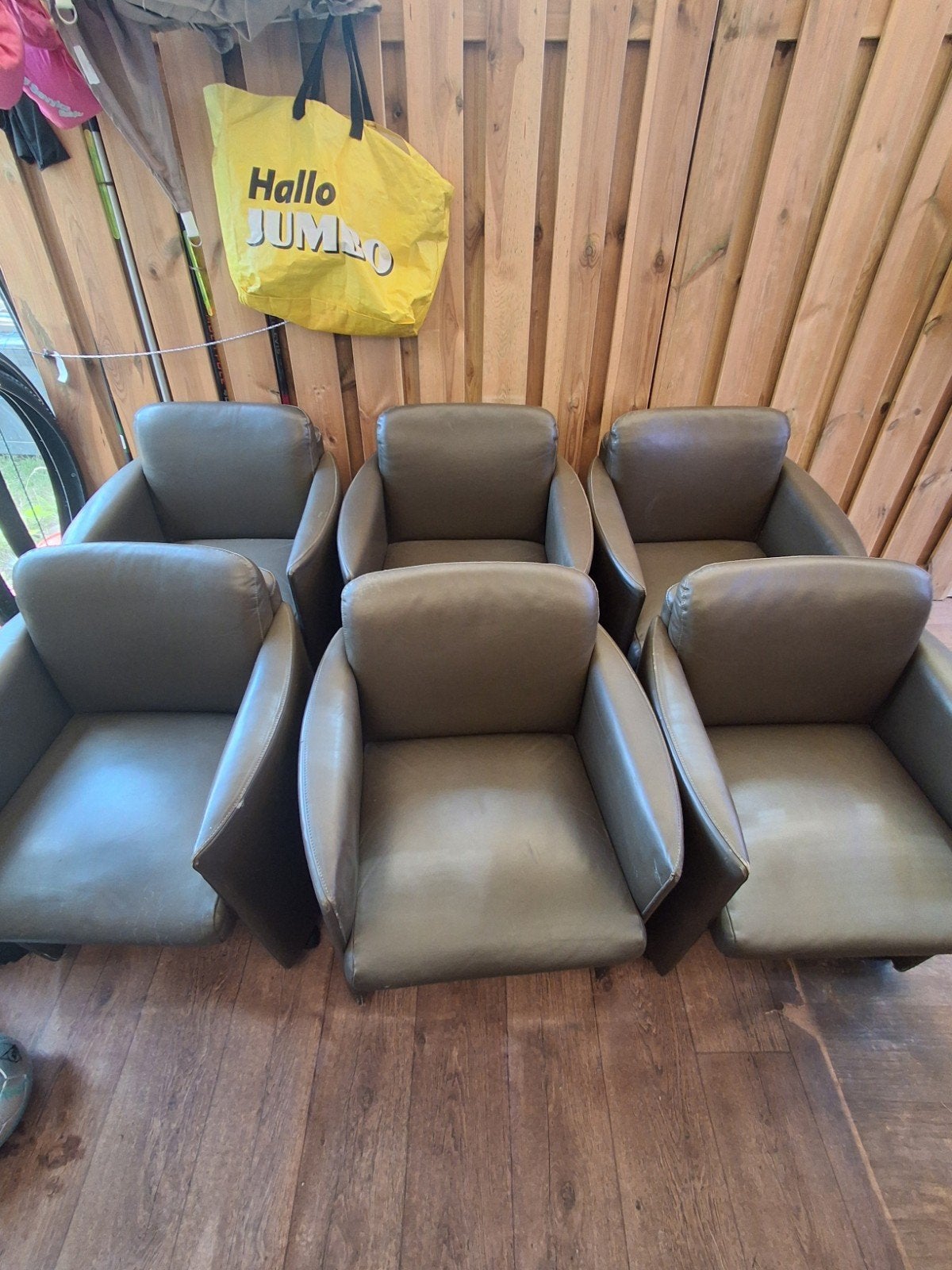 Jori  eetkamerstoelen 6 stuks bieden, Huis en Inrichting, Fauteuils, Ophalen, Gebruikt, Minder dan 75 cm, 50 tot 75 cm
