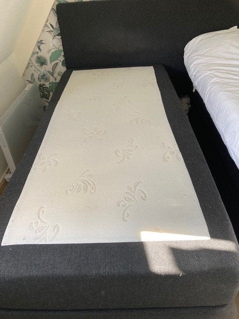 boxspring, Ophalen, Gebruikt, 90 cm, Tweepersoons