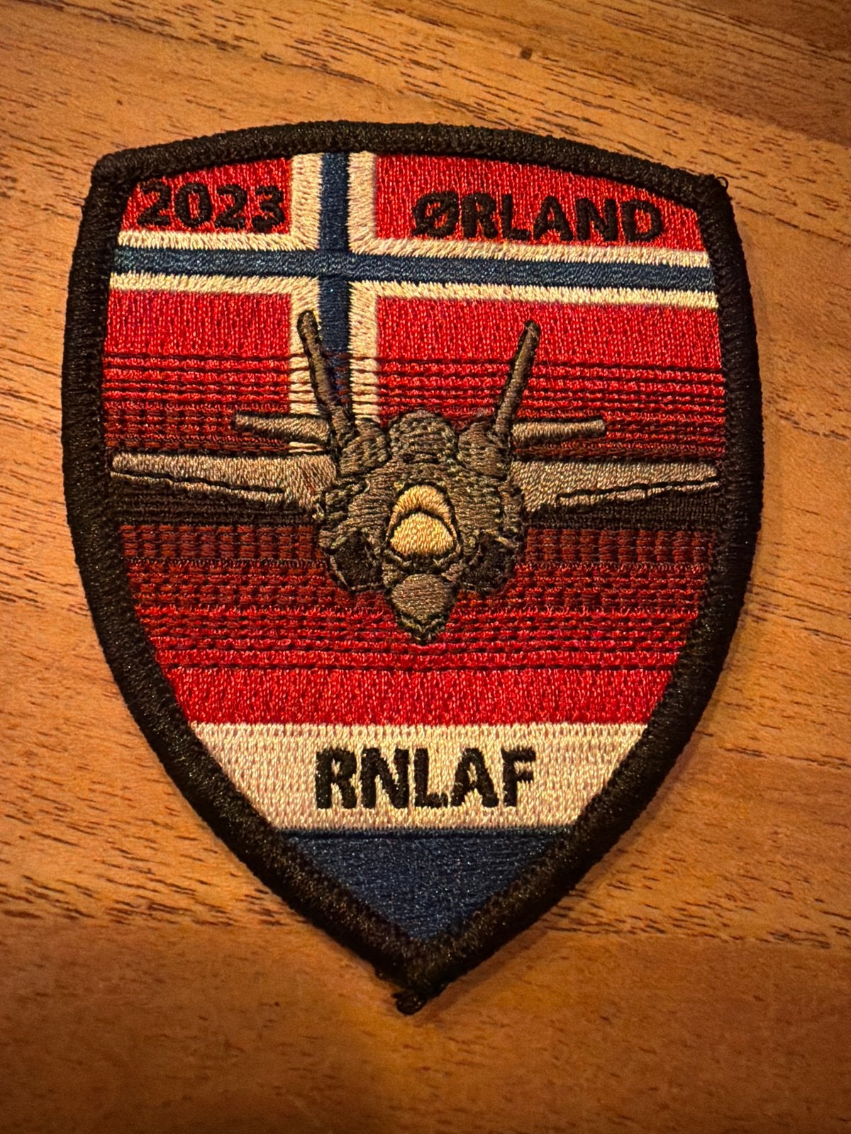 312SQN RNLAF Ørland 2023 patch, Ophalen of Verzenden, Luchtmacht, Nederland, Embleem of Badge
