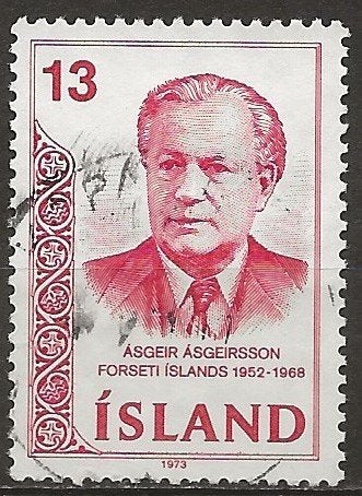 IJsland, Postzegels en Munten, Ophalen of Verzenden, IJsland, Gestempeld