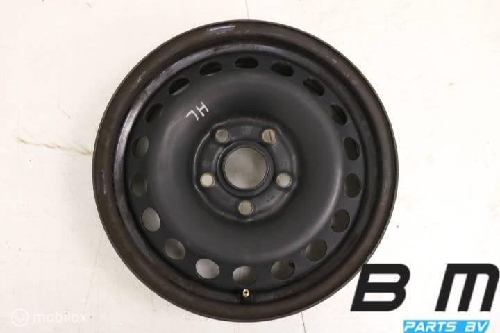 Org 15 inch stalen velgen VW Golf 6 / Touran 1K0601027C, Auto-onderdelen, Gebruikt, Velg(en)