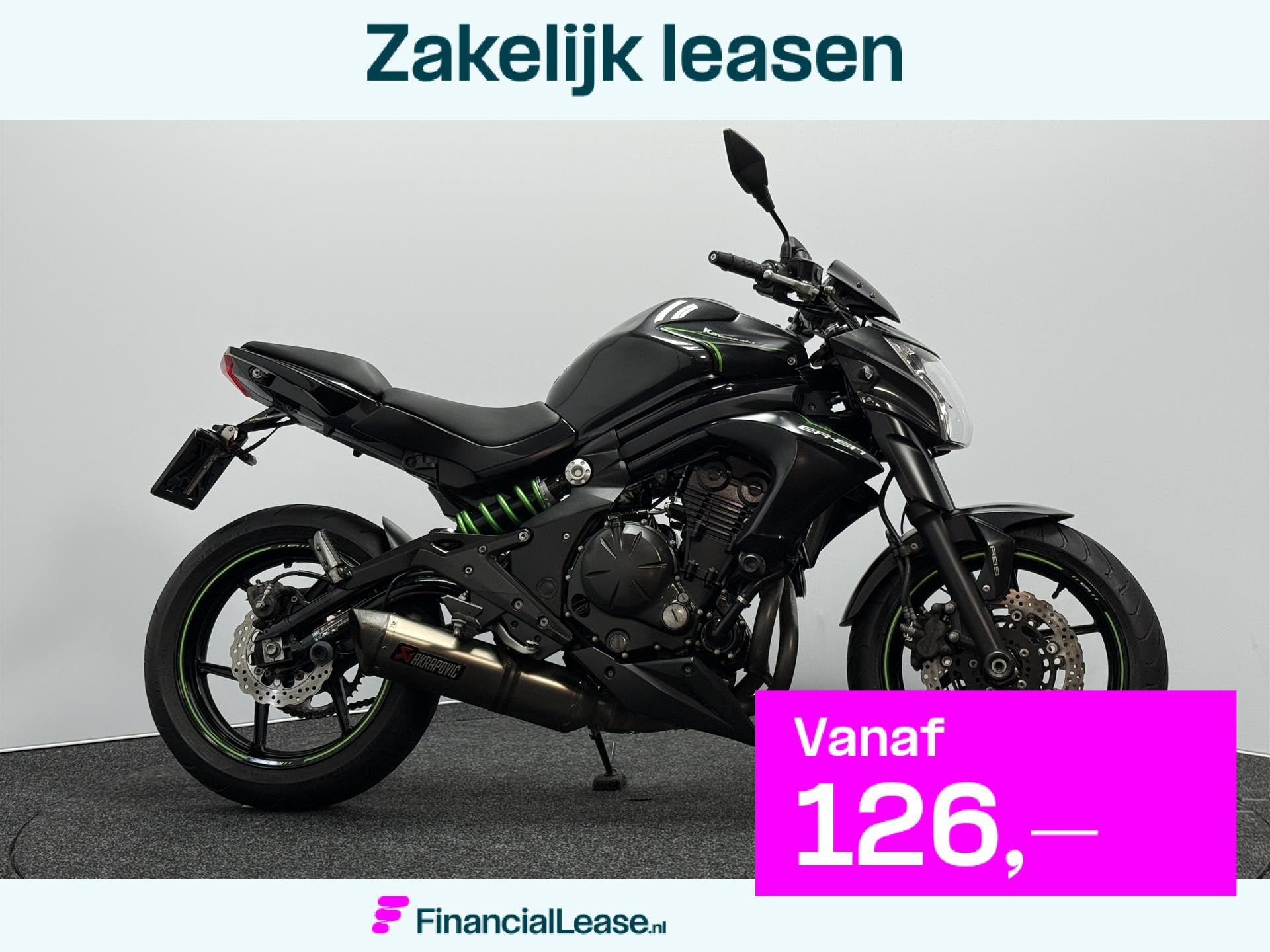 Kawasaki ER6-N ER-6 ABS, Motoren, Motoren | Kawasaki, 649 cc, Bedrijf, ABS, 12 t/m 35 kW