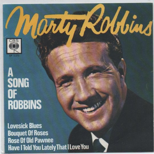 Marty Robbins- A Song of Robbins EP !!, Fotohoes, Ophalen of Verzenden, 7 inch, EP