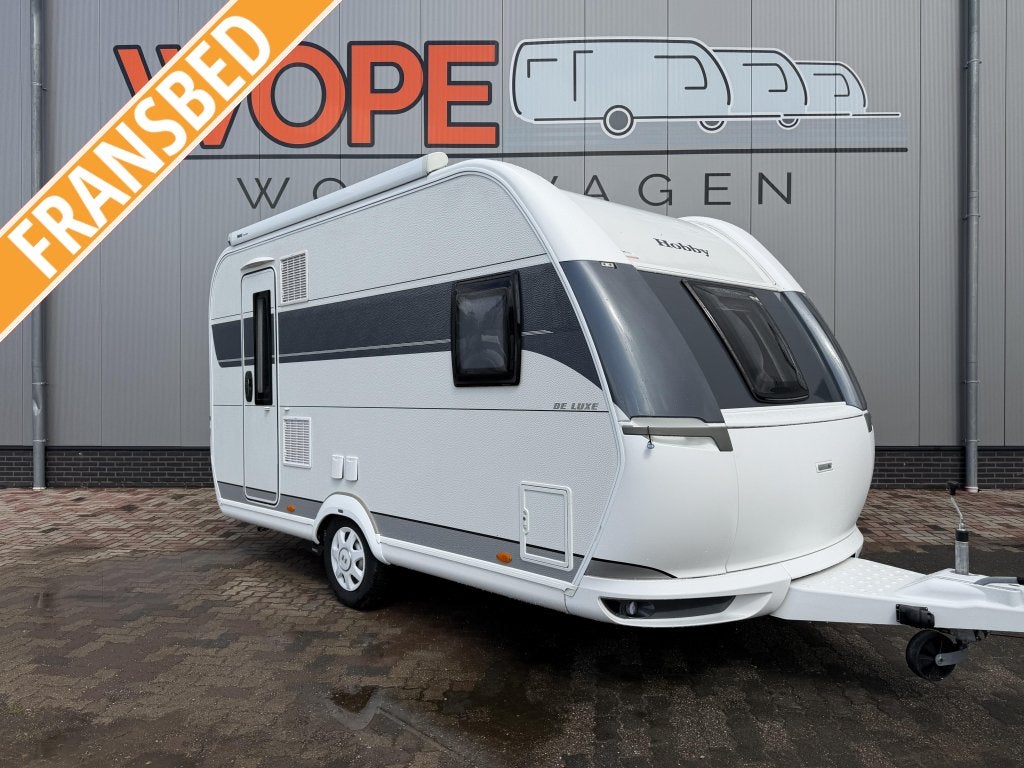 Hobby De Luxe 400 SFE MOVER EN CAS.LUIFEL, Caravans en Kamperen, Hobby, Bedrijf, Overige typen, Schokbreker