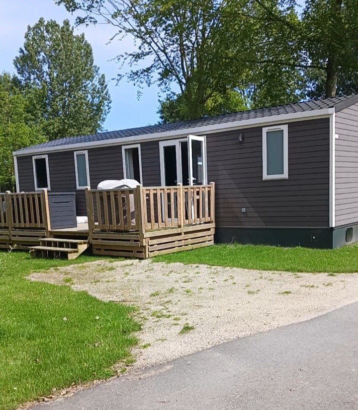 Te koop: 6-persoons chalet, Internet, Recreatiepark, Groningen, Chalet, Bungalow of Caravan