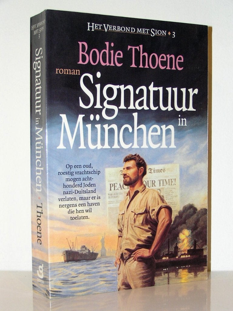 Bodie Thoene - Signatuur in Munchen (christelijke roman), Ophalen of Verzenden, Zo goed als nieuw