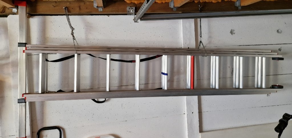 Altrex ladder, Ophalen, Zo goed als nieuw, Ladder, Opvouwbaar of Inschuifbaar