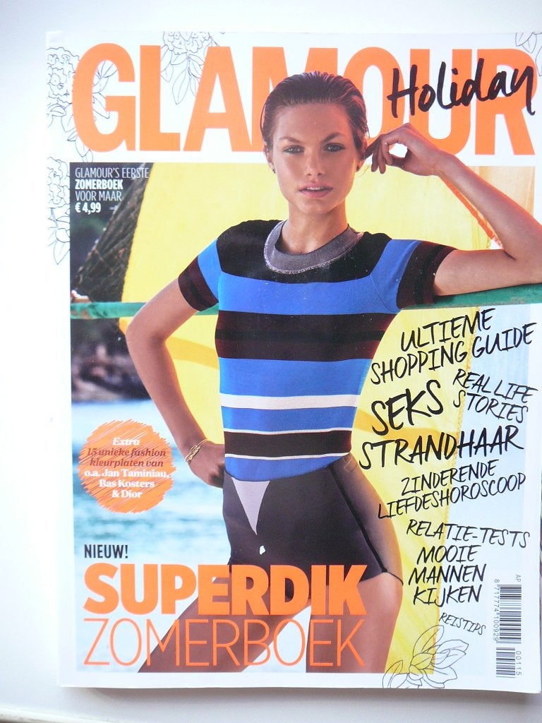 Glamour zomerboek 2015, Boeken, Ophalen of Verzenden, Zo goed als nieuw, Overige typen