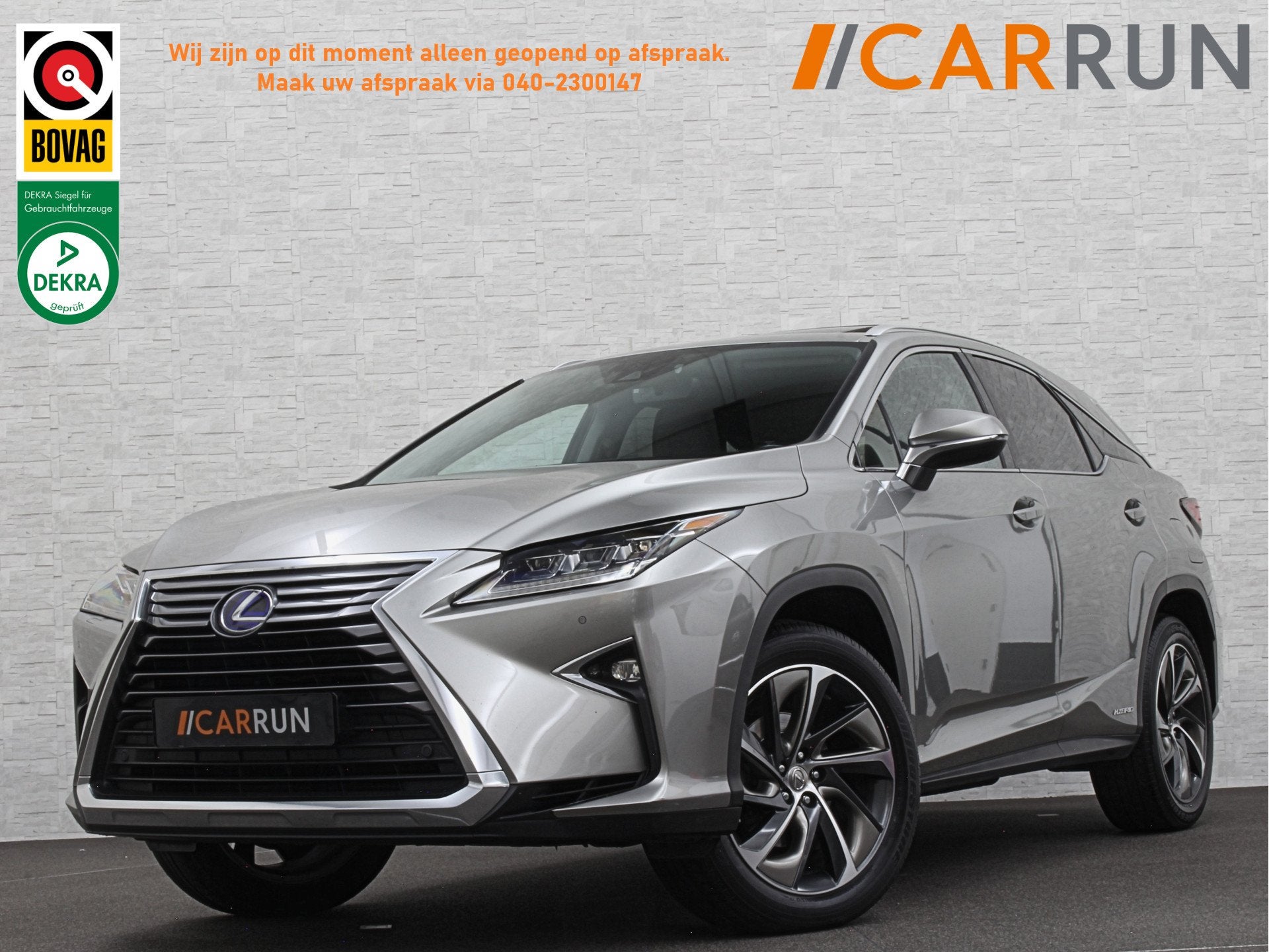 Lexus RX 450h 4WD President Line | Schuif/Kantel dak | Trekh, Automaat, Adaptive Cruise Control, Gebruikt, 2000 kg