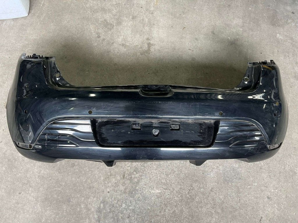 achterbumper clio hatchback 850225639r 2013-2016 zwart, Gebruikt, Renault, Frankrijk, Info@renault.com