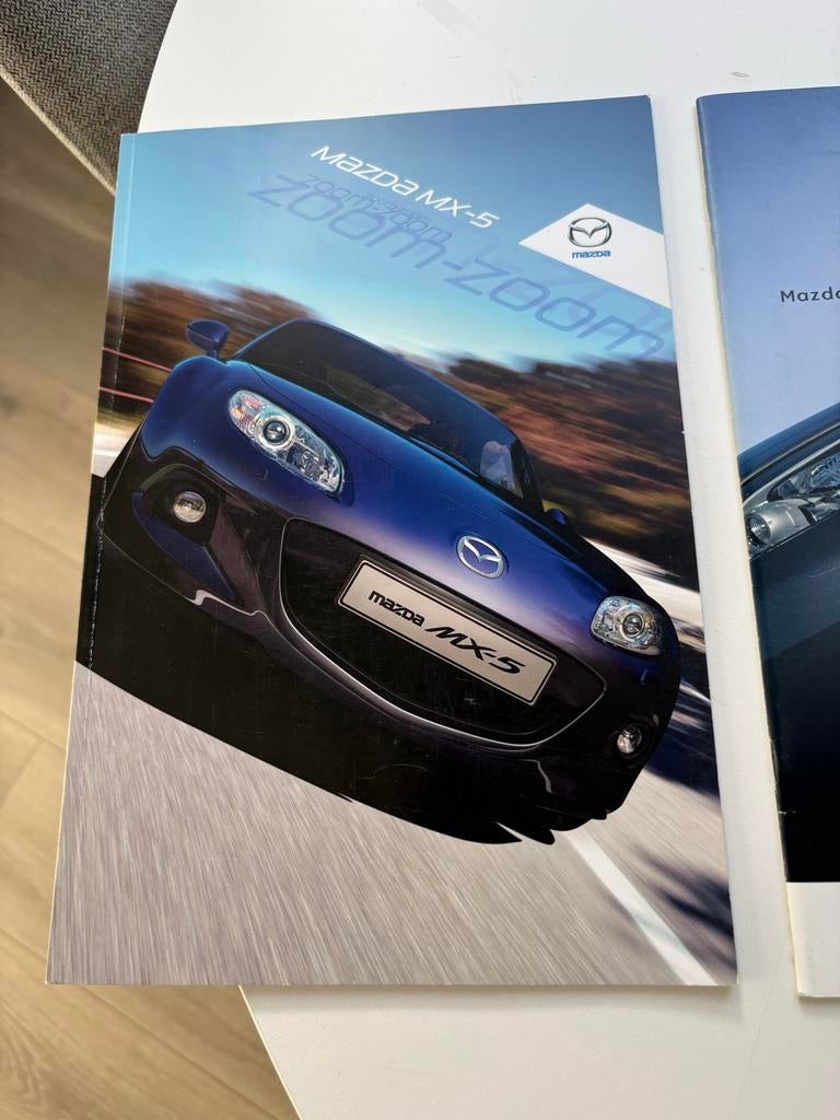 Mazda MX5 NC Brochures (4 stuks), Verzenden, Zo goed als nieuw, Mazda