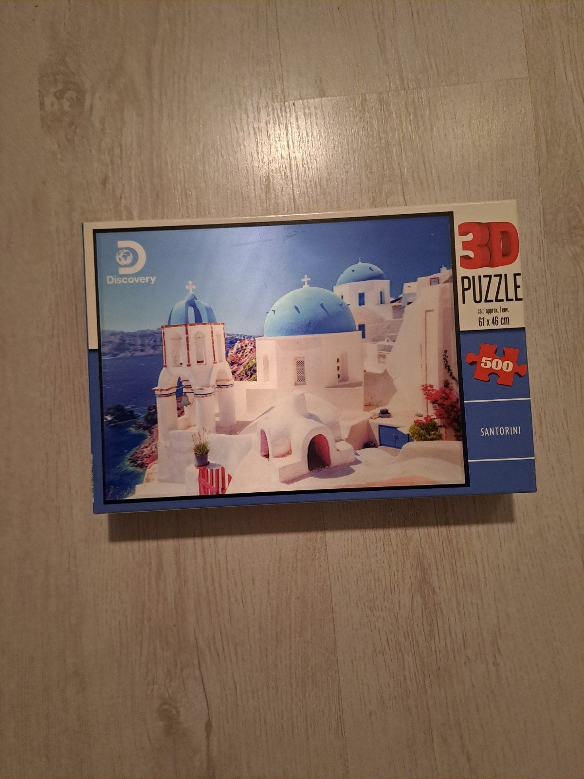 3D Puzzel Santorini - Discovery - 500 stukjes, Ophalen of Verzenden, Nieuw