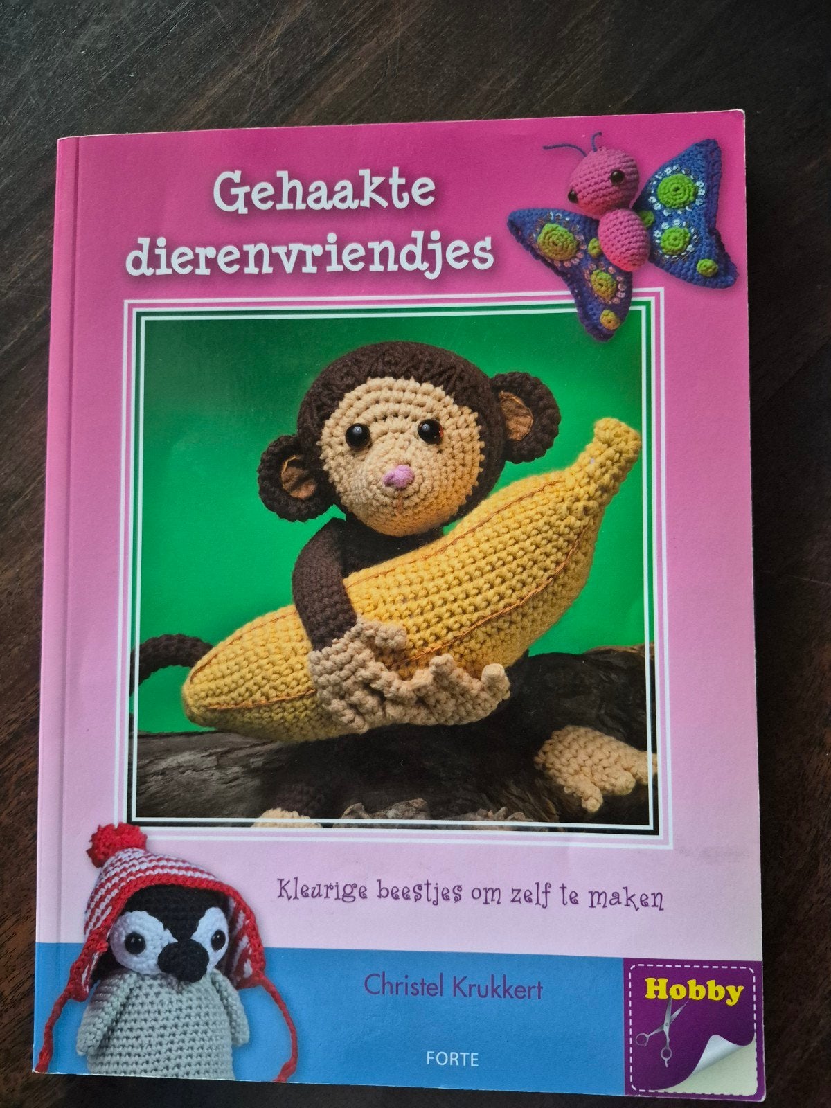Dierenvriendjes haken, Ophalen of Verzenden, Zo goed als nieuw, Haken, Patroon of Boek