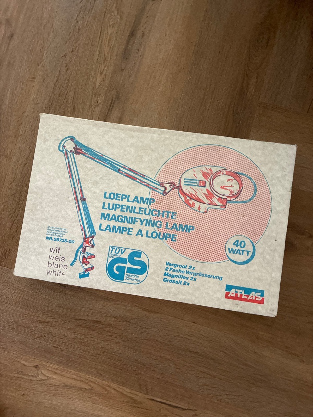 ATLAS Loeplamp 40 Watt - Nieuw in doos, Ophalen of Verzenden, Nieuw, Loeplamp