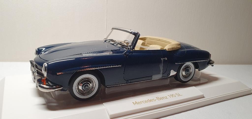 Norev 1957 Mercedes-Benz 190 SL, Hobby en Vrije tijd, Modelauto's | 1:18, Nieuw, Norev, Ophalen of Verzenden