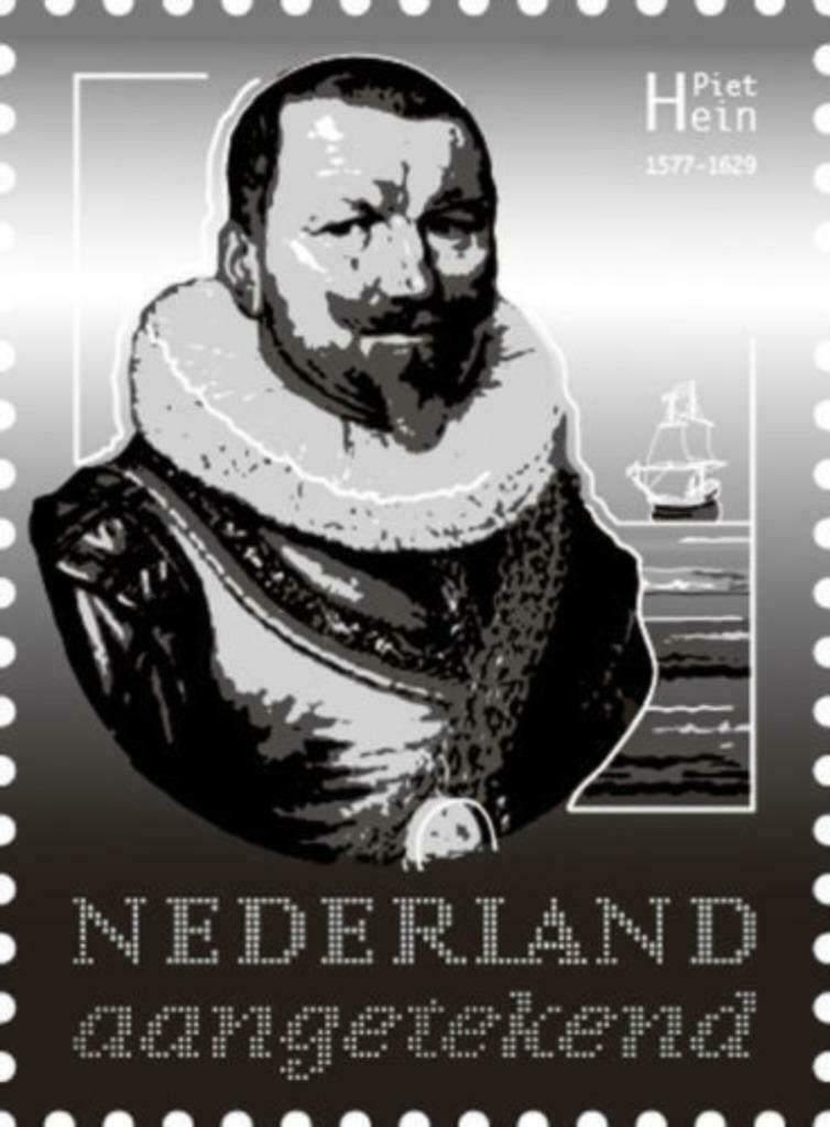 2011 Zilveren zegel Piet Hein 2878 postfris, Postzegels en Munten, Verzenden, Na 1940, Postfris