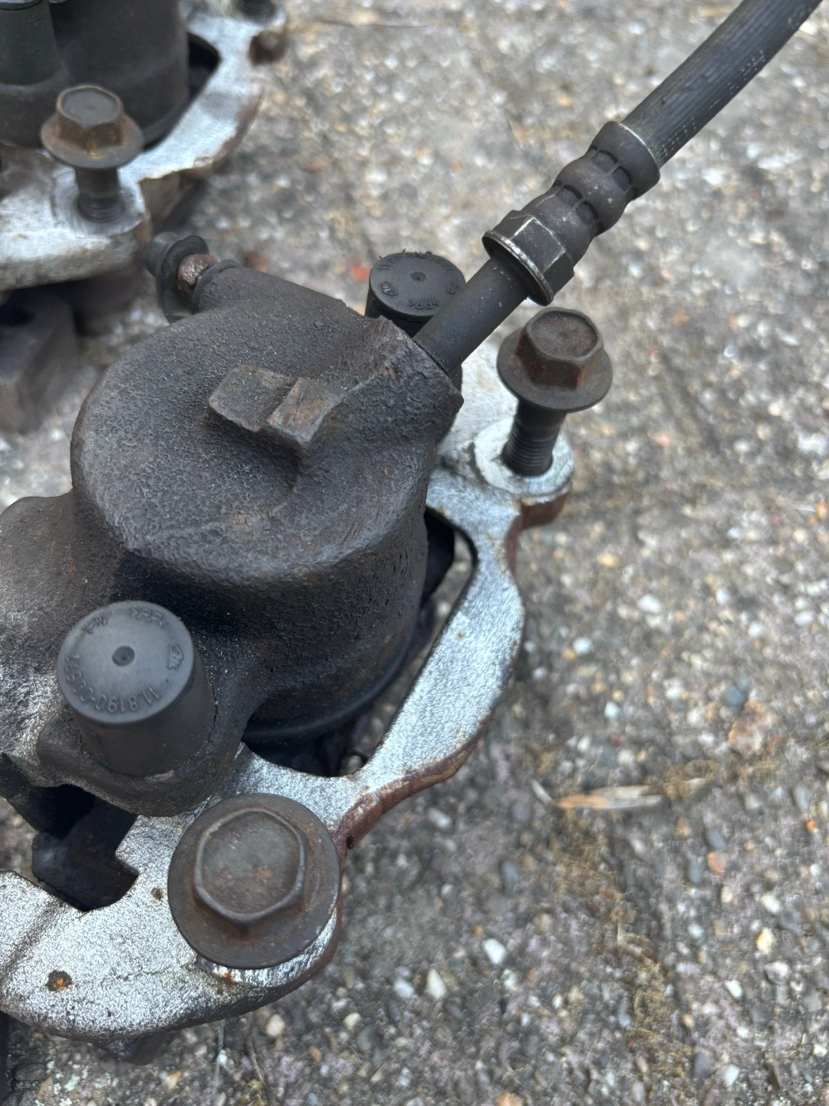 BMW E46 320i Remklauwen - Goed Werkende Staat, Auto-onderdelen, Ophalen of Verzenden, Gebruikt, BMW