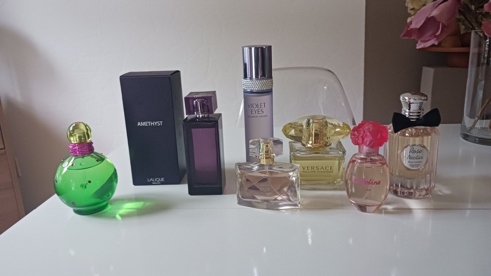 Kast opruiming: Diverse Parfums (Lalique, Versace, etc.), Ophalen of Verzenden, Zo goed als nieuw