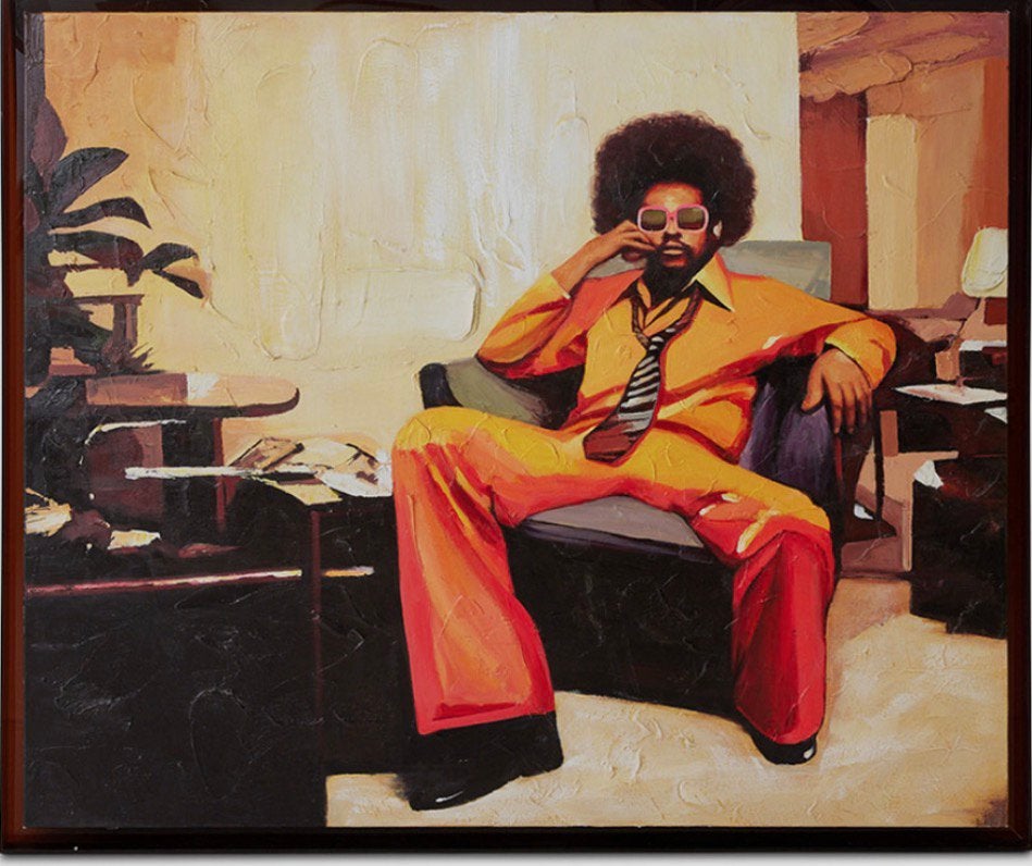 Gezocht HKliving Wall art (schilderij) 1970, Ophalen of Verzenden