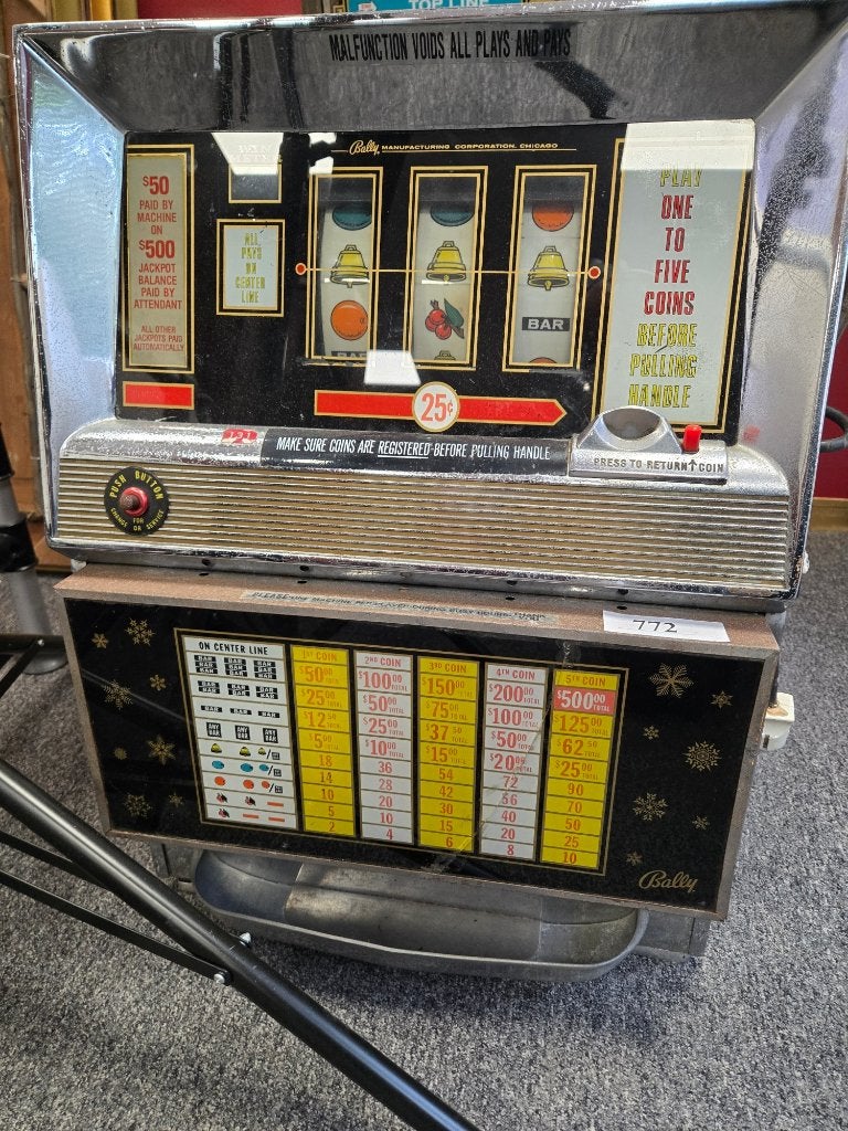 Vintage Bally Model 956 Eenarmige Bandiet uit 1972, Gebruikt, Bally Manufacturing Corporation, 2601 N. Western Ave, Chicago, IL 60647, USA